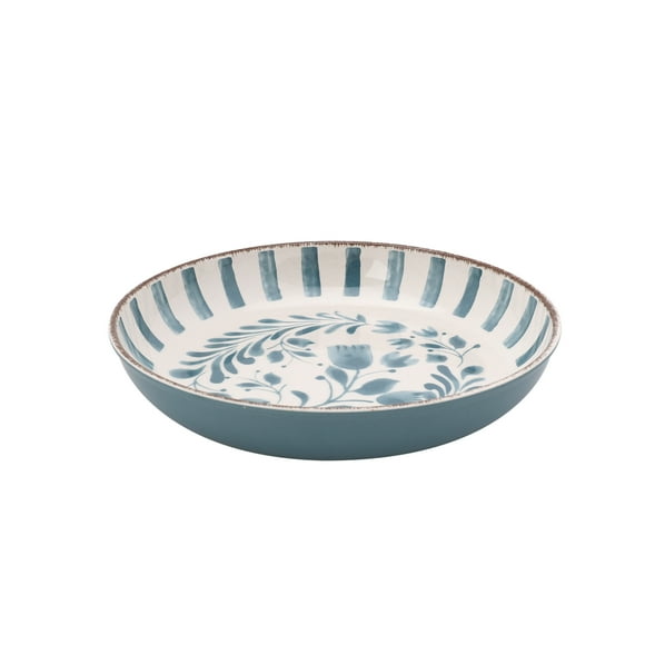 Better Homes & Gardens Bamboo Melamine Dinner Bowl, Blue