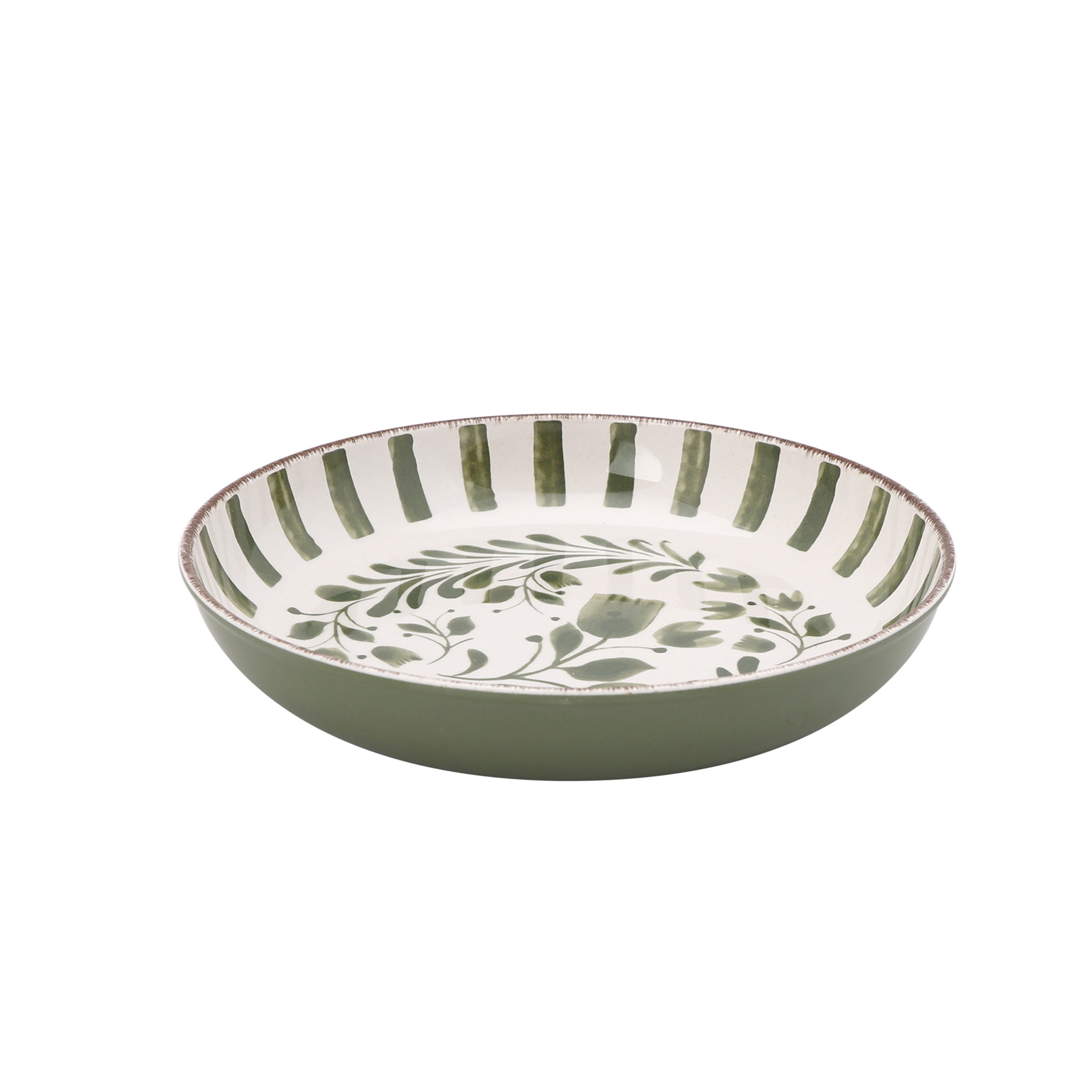 Better Homes & Gardens Bamboo Melamine Dinner Bowl, Green