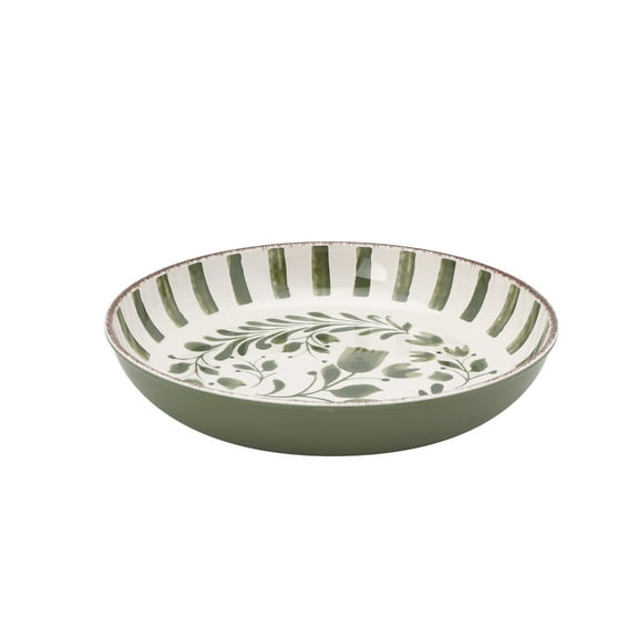 Better Homes & Gardens Bamboo Melamine Dinner Bowl, Green