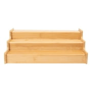 Better Homes & Gardens, Bamboo Organizers Expandable Spice Rack, 3-Tier, 12.91-22.4x7.67x4.4 in