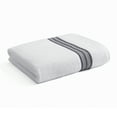 Better Homes & Gardens Adult Bath Towel, Grey Stripe