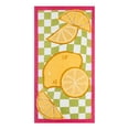 thumbnail interactive-video image 1 of Better Homes & Gardens Beach Collection Lemon Cotton-Blend Beach Towel, 1 of 6