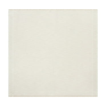 Better Homes & Gardens Beige Fringe Table Cloth Throw - 50"x50"