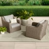 Better Homes & Gardens Bellamy Outdoor 2pk Lounge Chairs,  Wicker/ Cushion