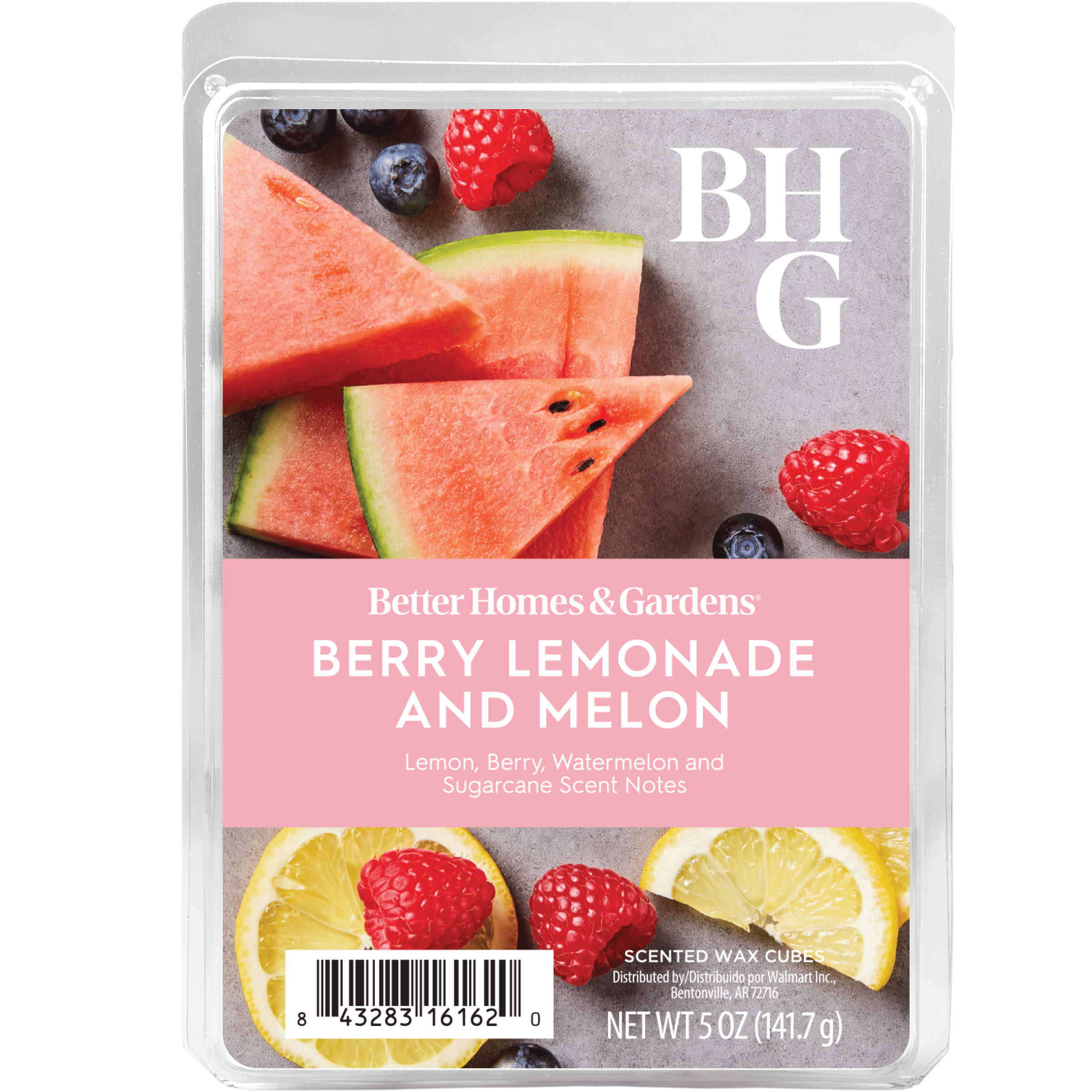 Better Homes & Gardens Berry Lemonade Melon Scented Wax Melts 2.5