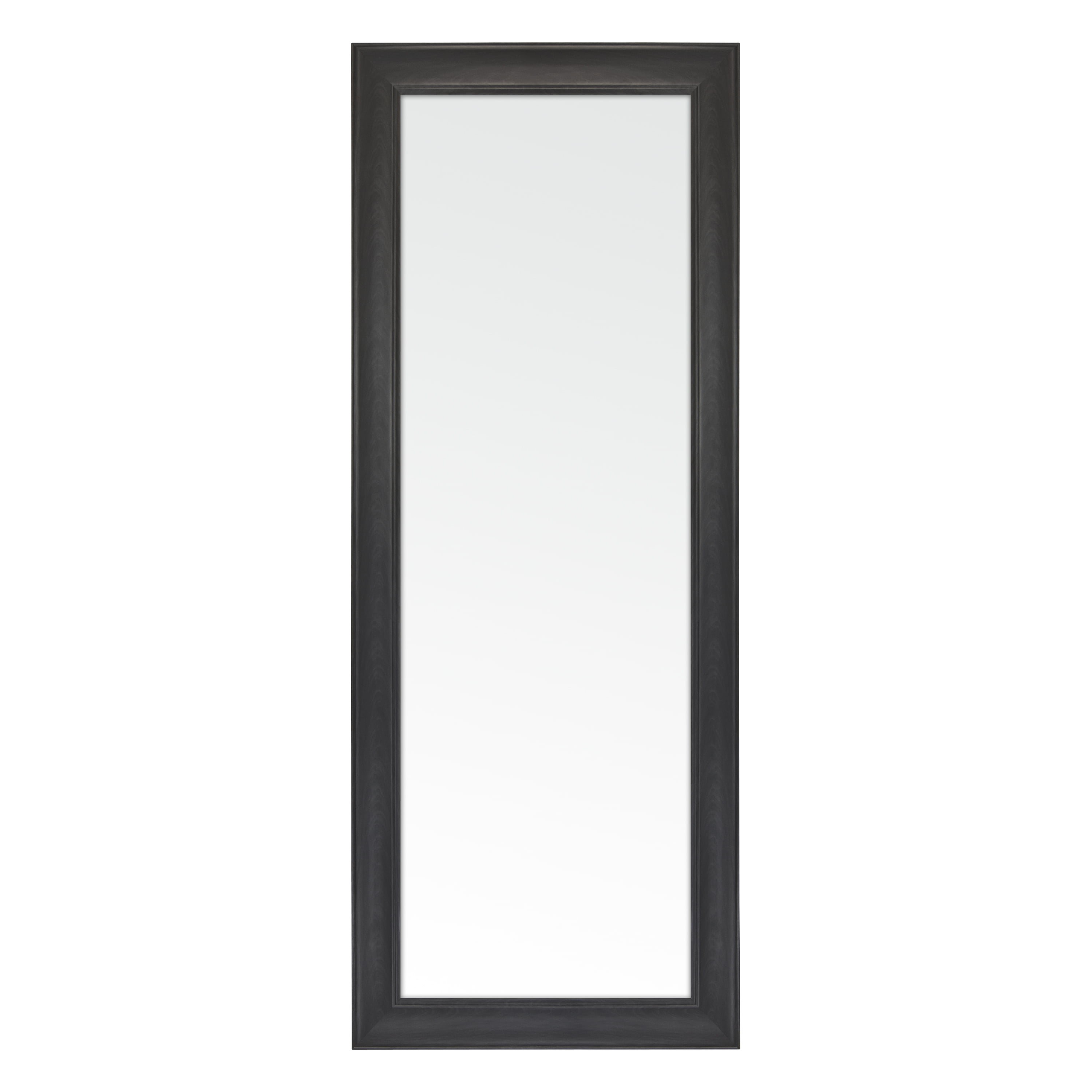 Better Homes & Gardens Bhg 27" x 70" Rectangular Leaner Mirror, Black