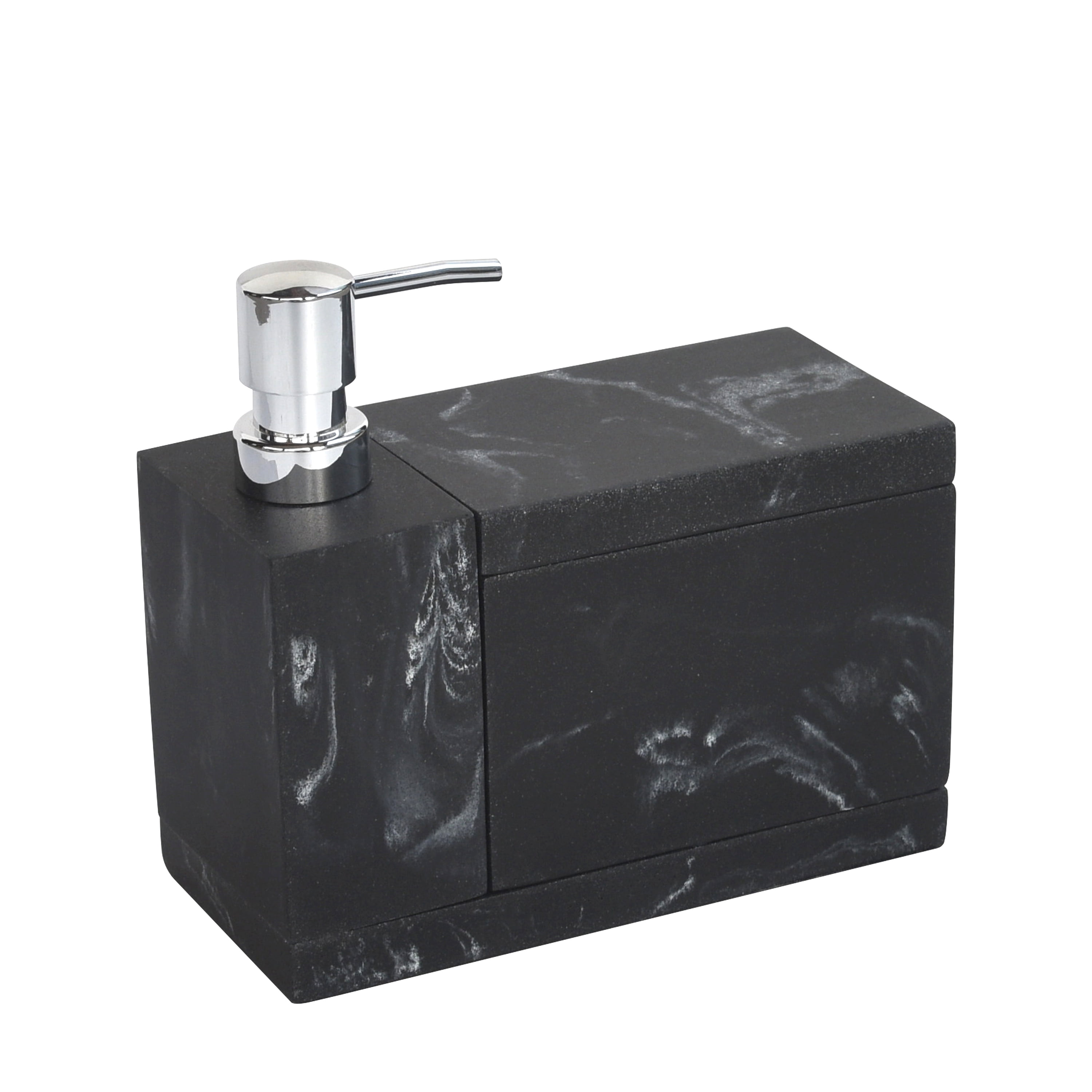 Better Homes & Gardens Black Faux Marble Finish 4 Piece Vanity