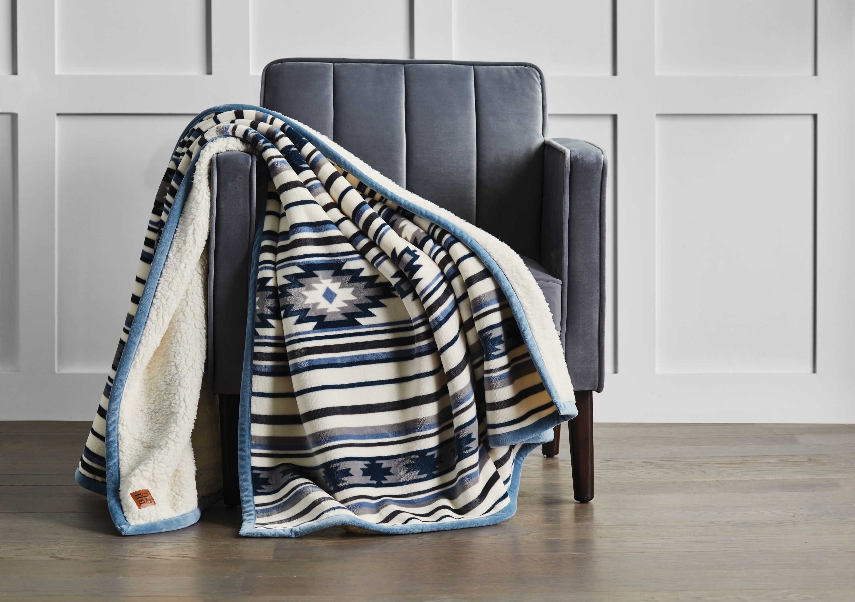 Better Homes Gardens Blue 100 sherpa Throw 72 x Nigeria Ubuy