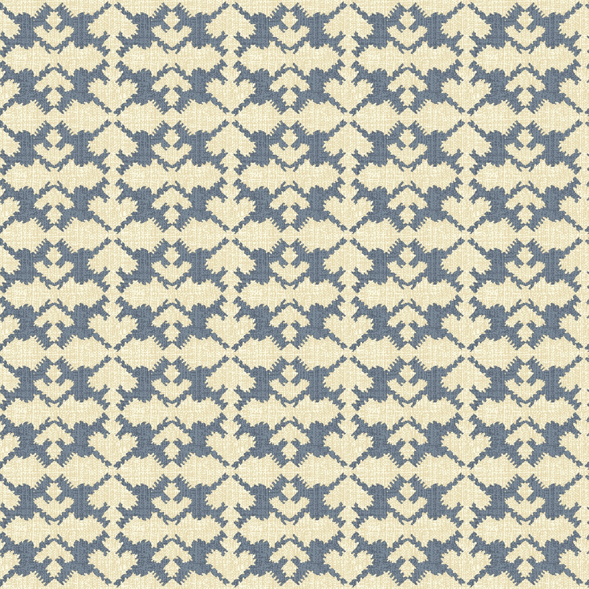 Blue Geometric Self-Adhesive Peel and Stick Wallpaper, 20.5" x 18'