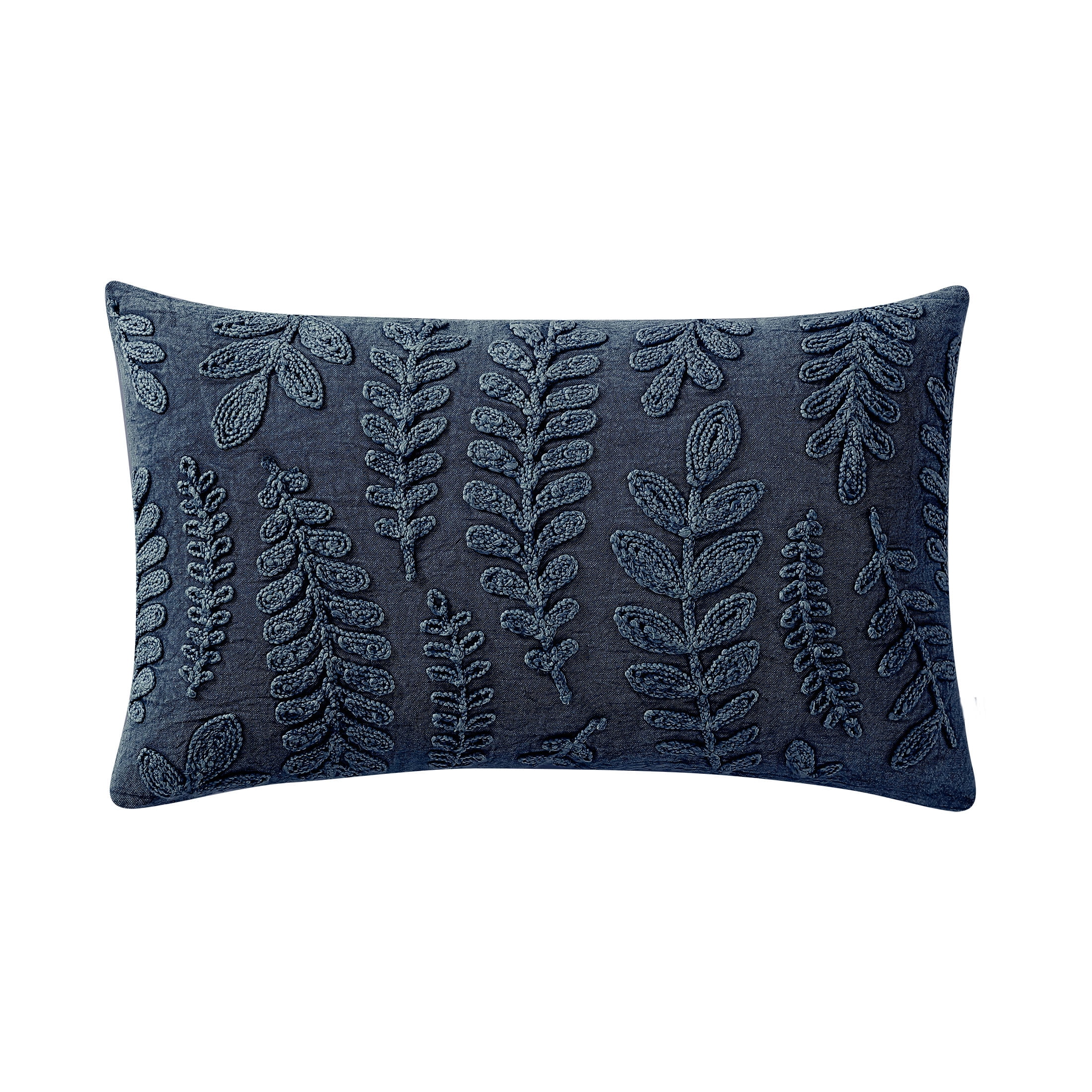 Teo' Blue Ombré Small Lumbar Pillow | Artisan Made Home Goods | AGAVE  SUPPLY