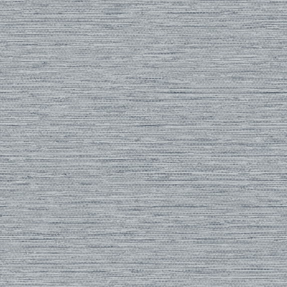 Better Homes & Gardens Blue Faux Textured Grasscloth Peel and Stick Wallpaper