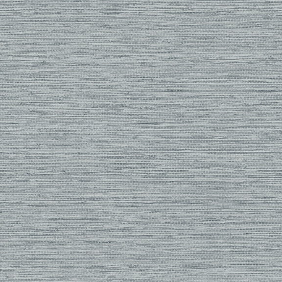 Better Homes & Gardens Blue Faux Textured Grasscloth Peel and Stick Wallpaper