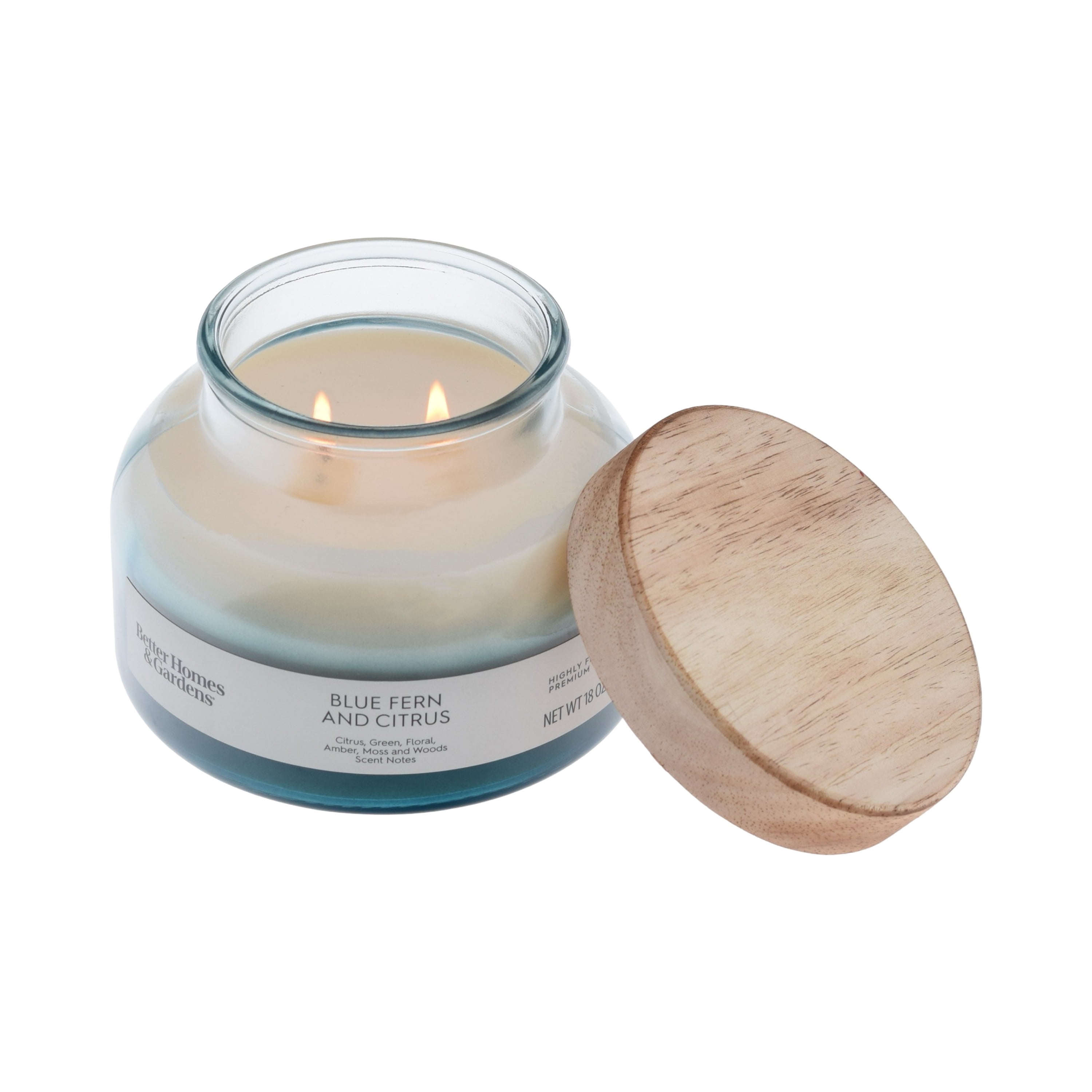 Better Homes & Gardens Magnolia and Honeysuckle Scented 18oz Ombre
