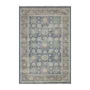 Better Homes & Gardens Blue Floral Indoor 24" x 36" Accent Rug