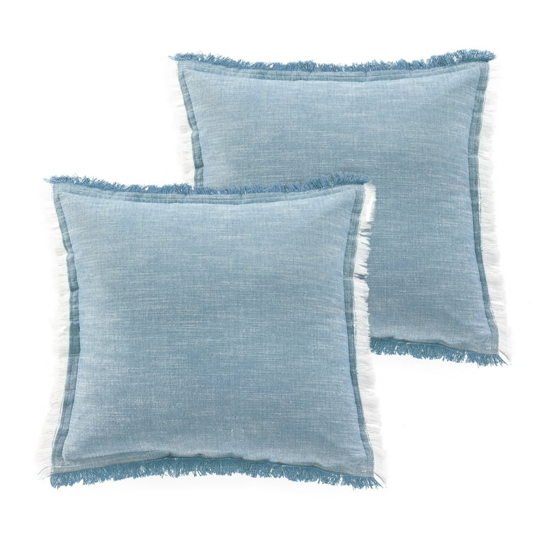 Better Homes Gardens Blue Throw Pillows Square 20 x 20