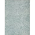 thumbnail image 1 of Better Homes & Gardens Boho Circles Washable Non-Skid Area Rug, Blue, 5' 3" x 7', 1 of 6