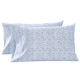 thumbnail image 1 of Better Homes & Gardens Botanical Blue Water Cotton Percale Pillowcases, King (2 Count), 1 of 5