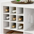 thumbnail image 1 of Better Homes & Gardens Bottle Storage Insert for Cube Organizers, White Texture, 1 of 7