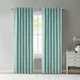 thumbnail image 1 of Better Homes & Gardens Boucle Blackout Curtain Panel, 1-Piece, Aqua, 50" W x 63" L, 1 of 5