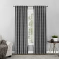 thumbnail image 1 of Better Homes & Gardens Boucle Blackout Curtain Panel, 1-Piece, Black, 50" W x 63" L, 1 of 5