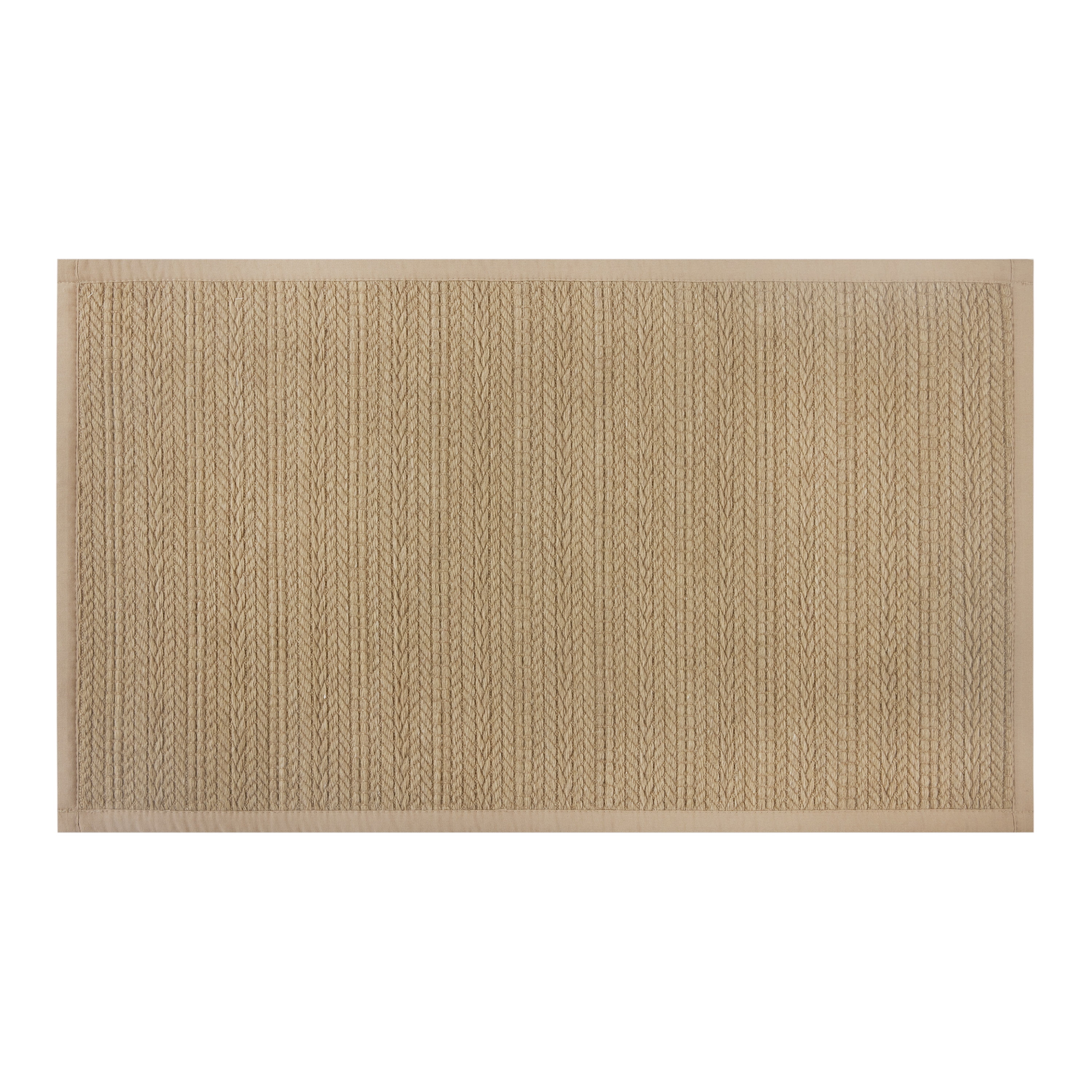 Better Homes & Gardens Brown Weave Indoor Kitchen Rug - 20" x 34" - 100% Polyester - Neutral