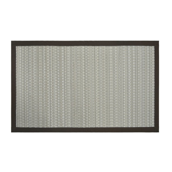 Better Homes & Gardens Brown Woven Polypropylene 20" x 34" Indoor Kitchen Rug