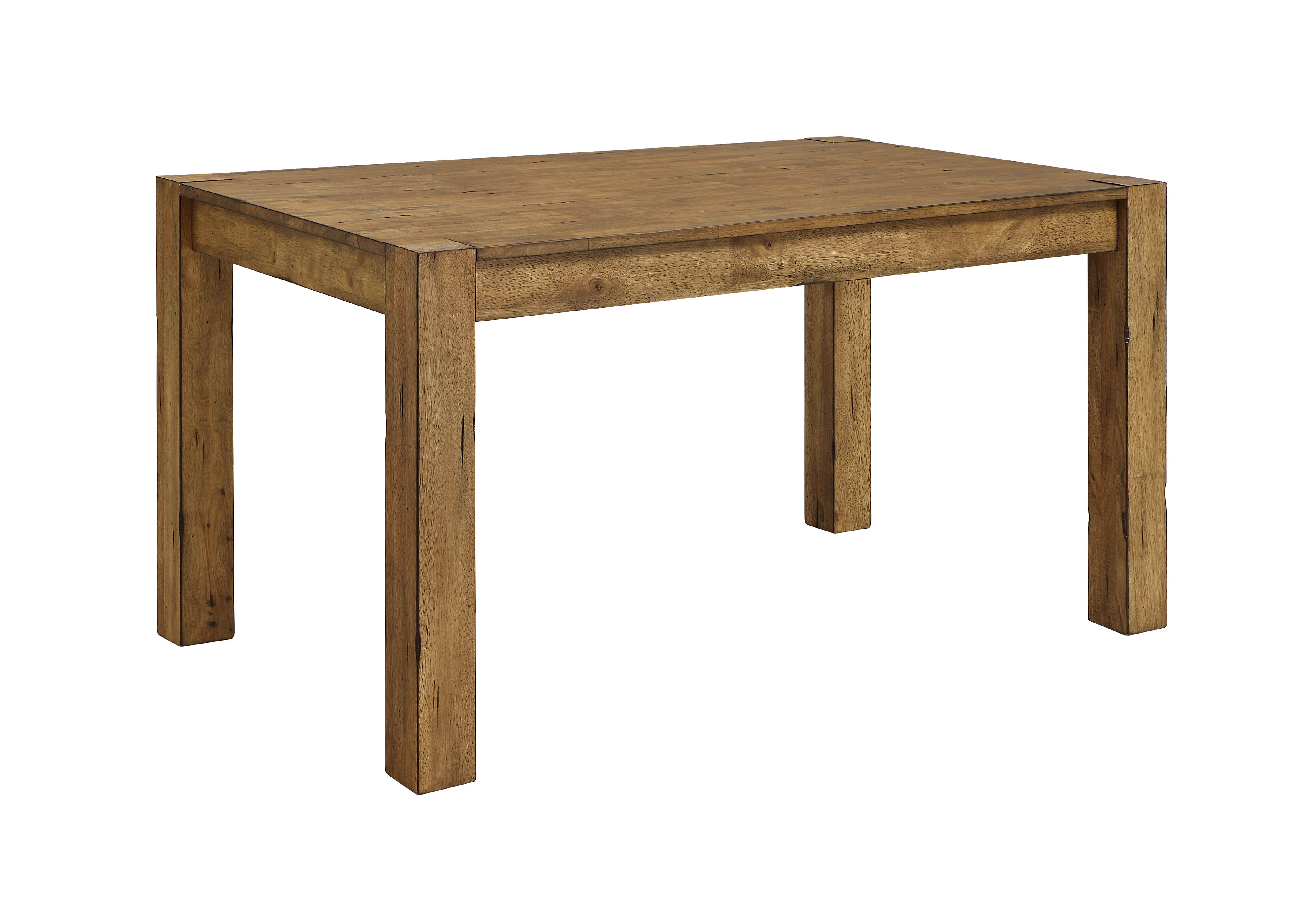 Better Homes & Gardens Bryant Solid Wood Dining Table, Rustic Brown - image 1 of 14