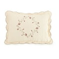 thumbnail image 1 of Better Homes & Gardens Burgundy Hannalore 2-Piece Pillow Sham, Standard (2 Count), 1 of 9