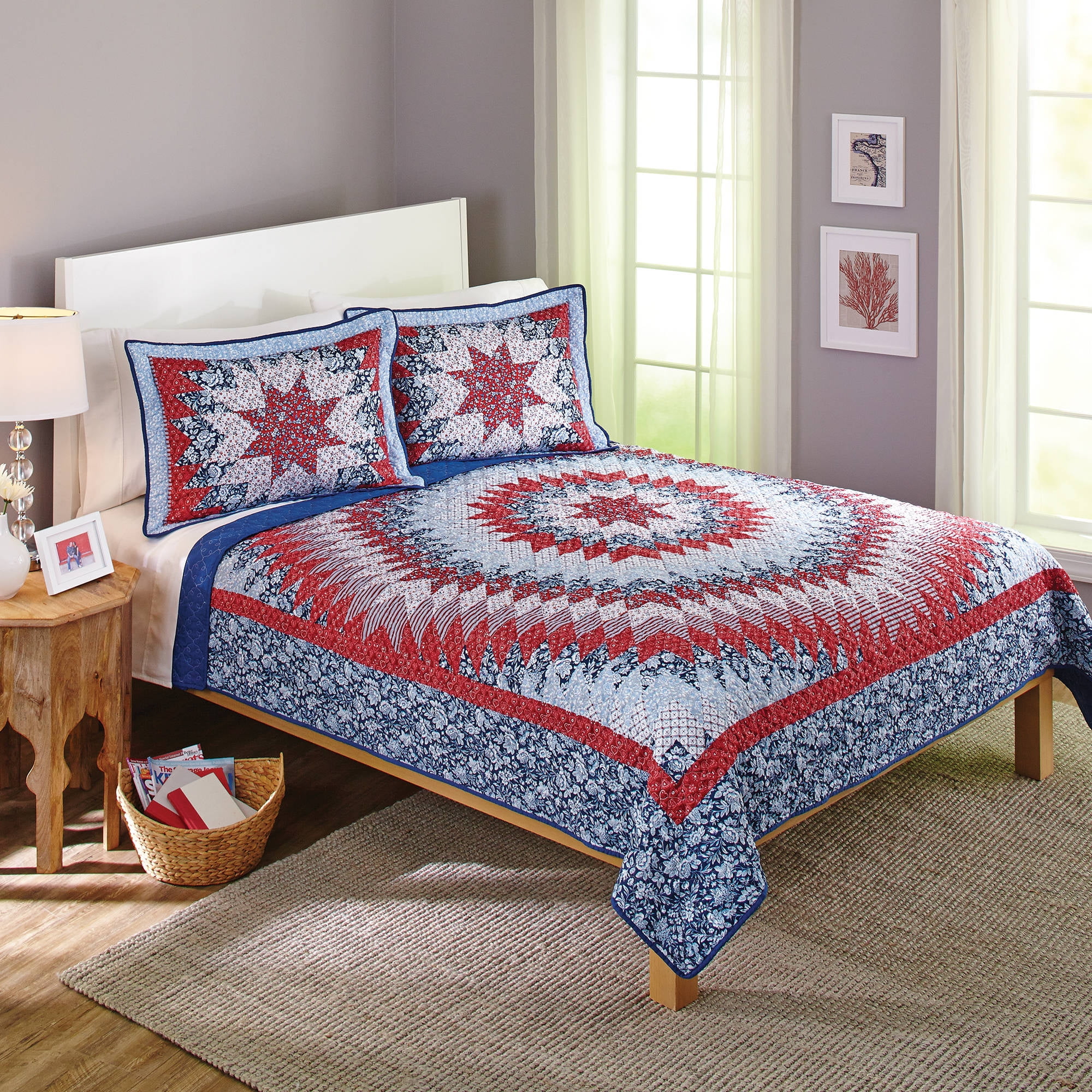 Better Homes & Gardens Cambridge Bedding Quilt Set