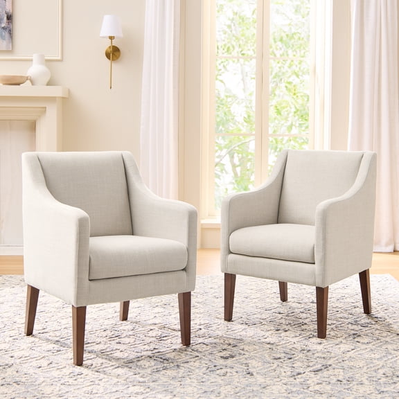 Better Homes & Gardens Canton Captains Dining Chair, Set of 2, Walnut