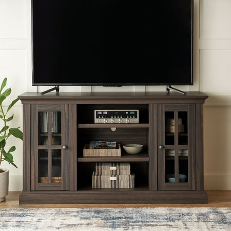 Better Homes & Gardens Canton Media Console for TVs up to 70", Tobacco Oak Finish