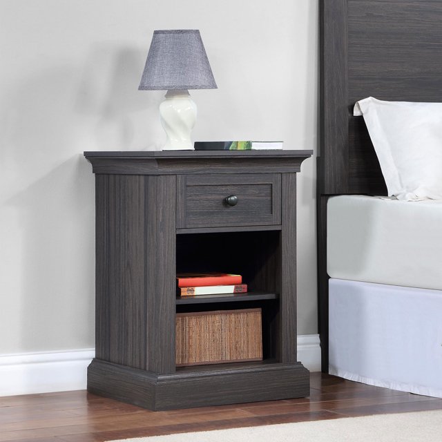 Better Homes & Gardens Canton Nightstand, Tobacco Oak