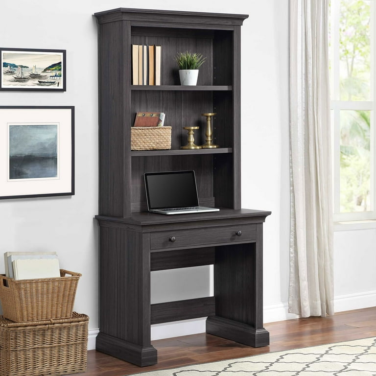 Writing desk with deals cubbies