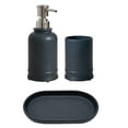 thumbnail interactive-video image 1 of &nbsp;Better Homes & Gardens 3-Piece Ceramic Apothecary Bathroom Set, Blue, 1 of 10