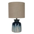 thumbnail image 1 of Better Homes & Gardens Ceramic Table Lamp, Ombre Blue Drip Glaze Finish, 1 of 8