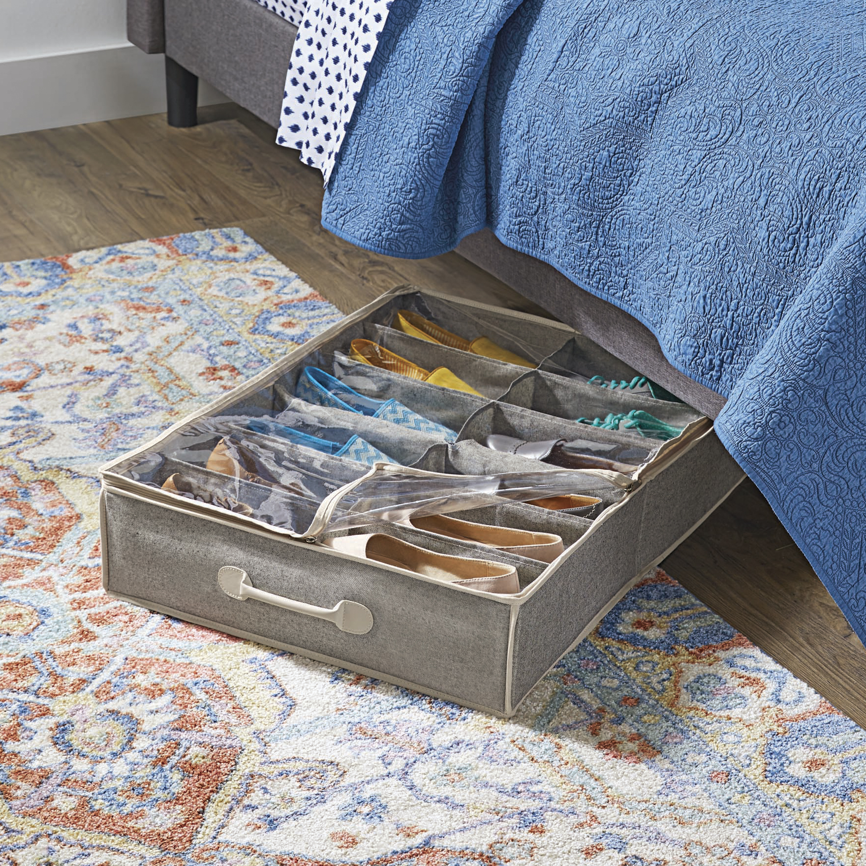 Better Homes & Gardens Charleston Collection Underbed Shoe Organizer
