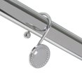 thumbnail image 1 of Better Homes & Gardens Chrome Metal Shower Curtain Hooks 12 Count, 1 of 5