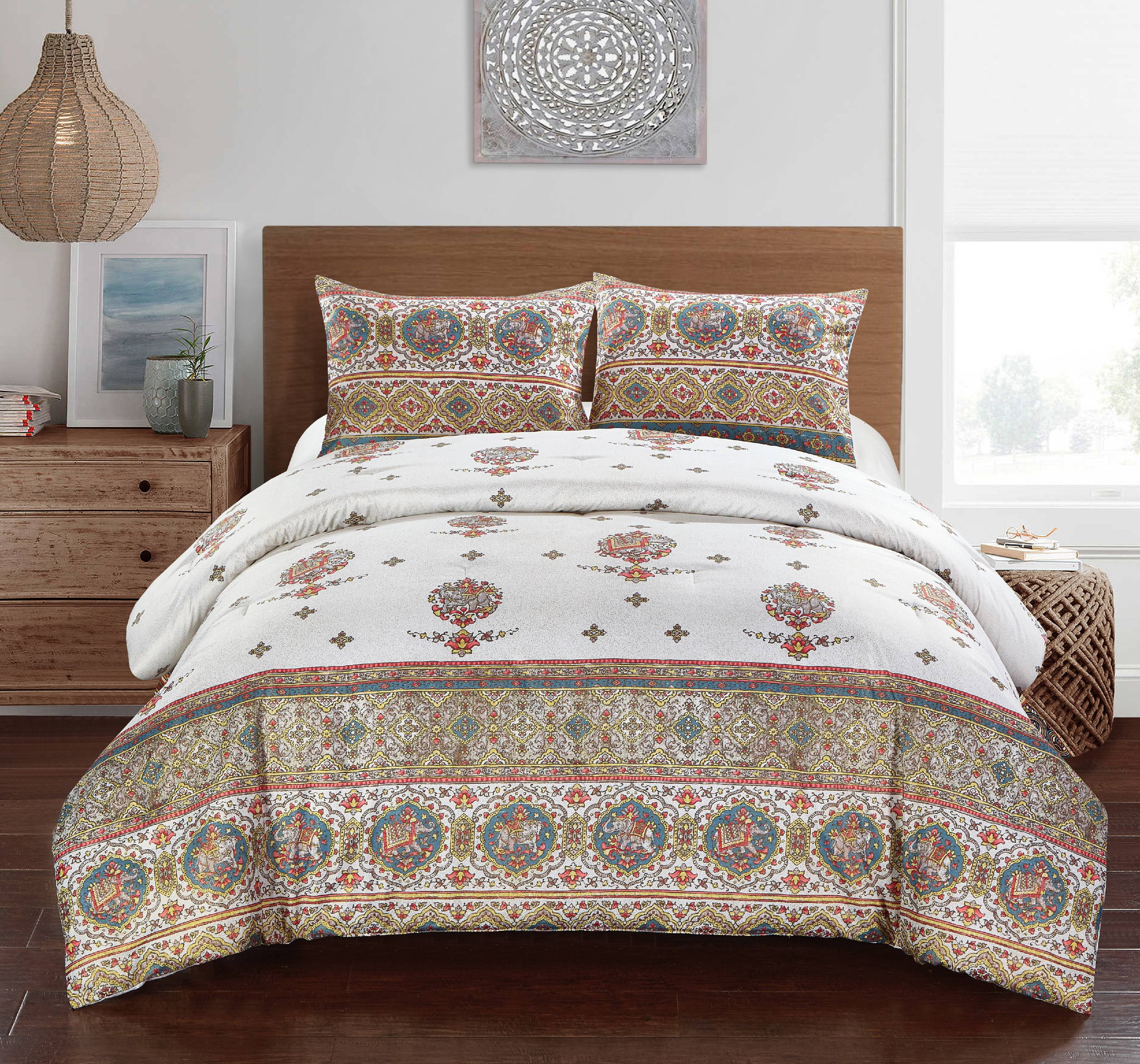 Linked Medallion 3 Piece Comforter Set by Better Homes & Gardens