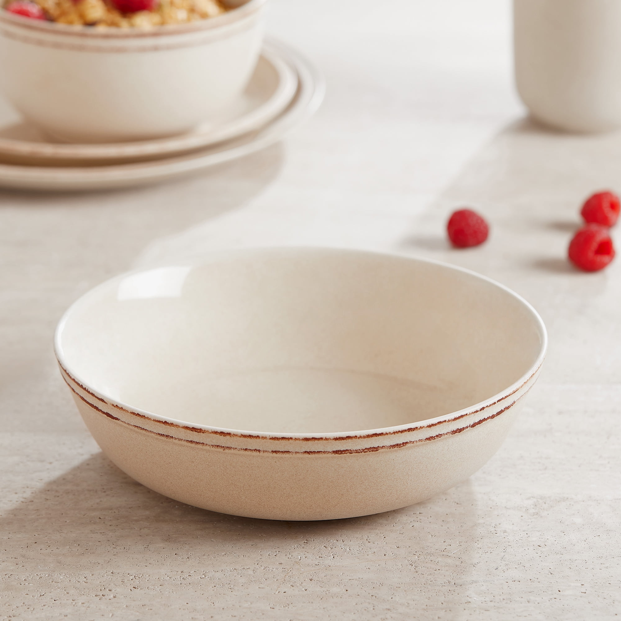 Cream Ceramic Porter Bowl - Brentwood General Store