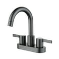 thumbnail interactive-video image 1 of Better Homes & Gardens Clean Modern 4" Centerset Bathroom Faucet in Matte Black, 1 of 10