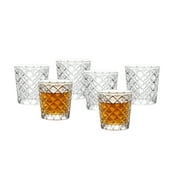 Better Homes & Gardens Clear Diamond-Cut Glass Shot Glass, 6 Pack