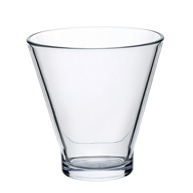 Better Homes & Gardens Clear Glass Flared Stemless Cocktail Glass 