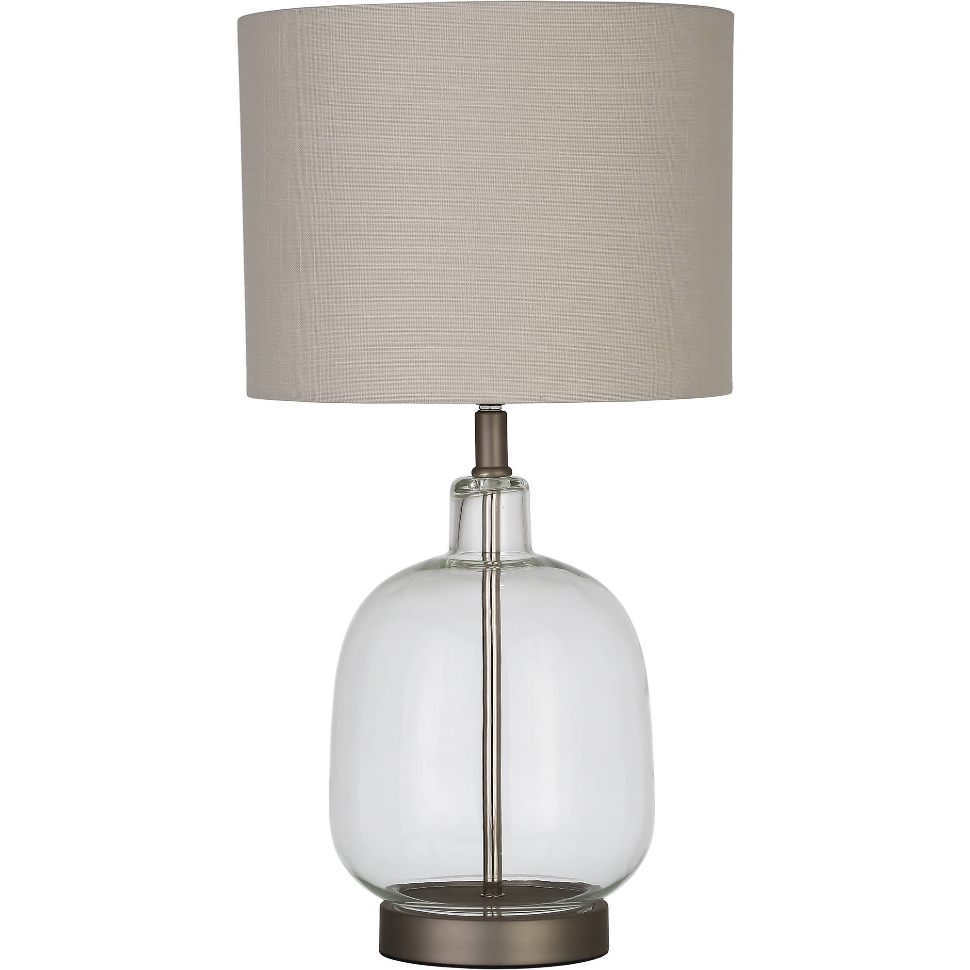 Better Homes & Gardens Clear Glass Table Lamp - image 1 of 1