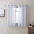 thumbnail image 1 of Better Homes & Gardens Clipped Pom Pom Window Curtain Panel, Set of 2, 1 of 5