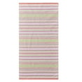 thumbnail interactive-video image 1 of Better Homes & Gardens Coastal Tropez Striped Pink & Green Cotton-Blend Beach Towel, 1 of 7