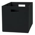 thumbnail interactive-video image 1 of Better Homes & Gardens Collapsible Fabric Cube Storage Bin, Rich Black, 1 of 8