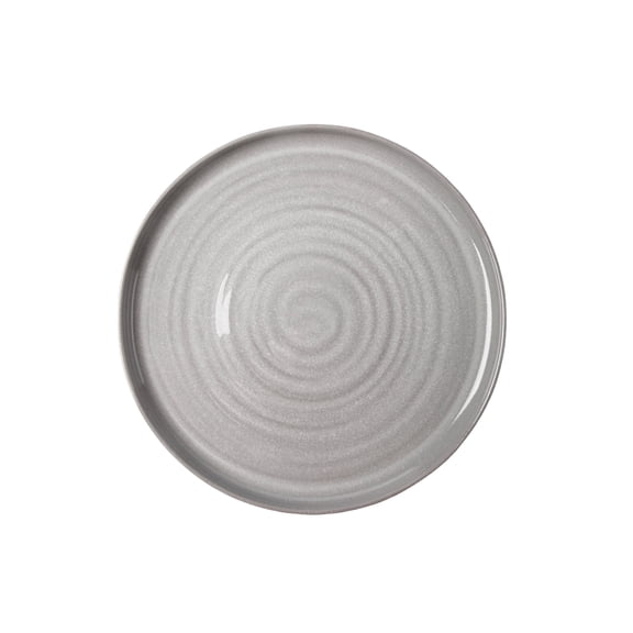 Better Homes & Gardens-Collins Collection Grey Stoneware Round 10.4" Dinner Plate