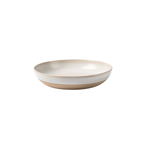 Better Homes & Gardens-Collins Cream Stoneware Round Dinner Bowl