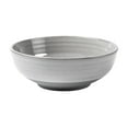 thumbnail interactive-video image 1 of Better Homes & Gardens-Collins Grey Stoneware Round Cereal Bowl, 1 of 7