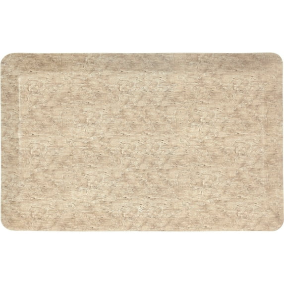 Better Homes & Gardens Comfort Air Ergonomic Beige Kitchen Mat, 32"W x 20"L, Anti-Fatigue Design